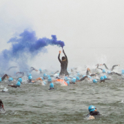 Schwimmstart beim Allgäu Triathlon