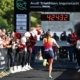 Ziel eines Triathlons