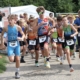 Junge Sportler im Laufwettkampf