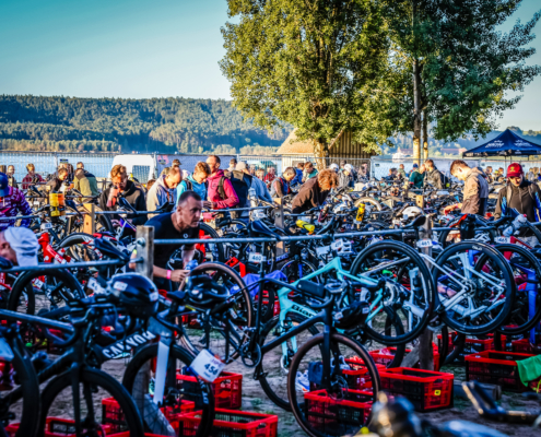 Wechselzone Brombachsee Triathlon