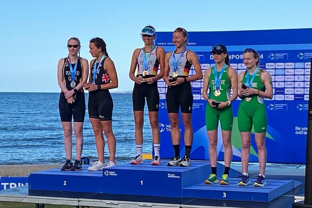 Para Triathlon Podium Frauen